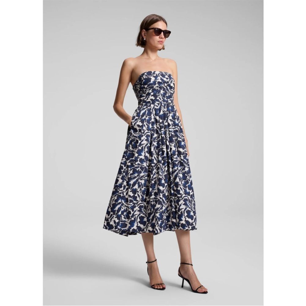 A.L.C Tate Strapless Midi Dress US 2